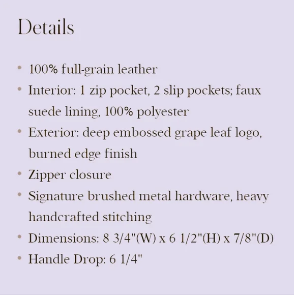 🎁Patricia Nash Cassini Tooled Turquoise Leather Wristlet Sz. M/L - Picture 4 of 5